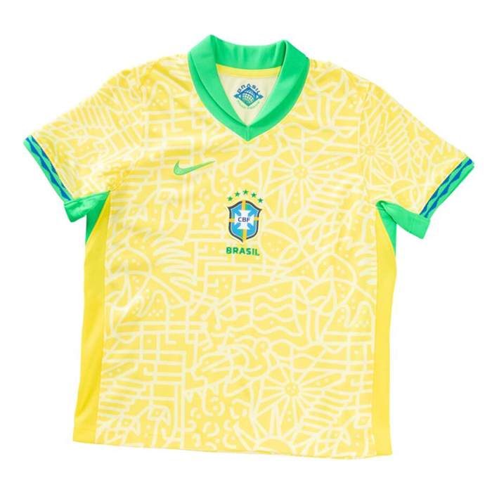 1a Equipacion Camiseta Brasil Nino 2024 - Haga un click en la imagen para cerrar